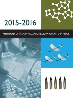 cover image of 2015-2016 Assessment of the Army Research Laboratory
